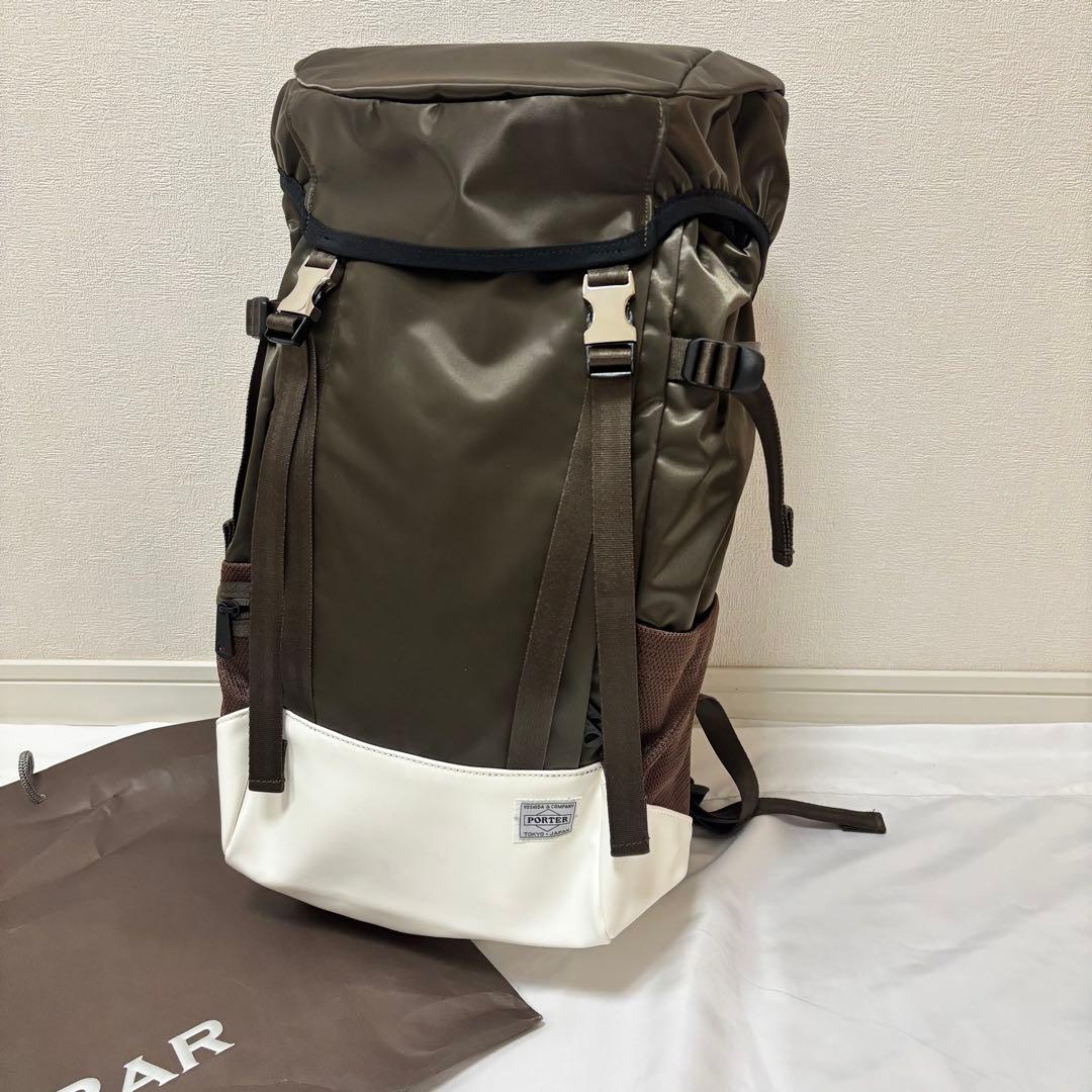 【新品未使用】PORTER ポーター　ストーム　リュック　吉田カバン　オリーブ FORCE（PORTER） ポーター フォース デイパック 855-05902 吉田カバン