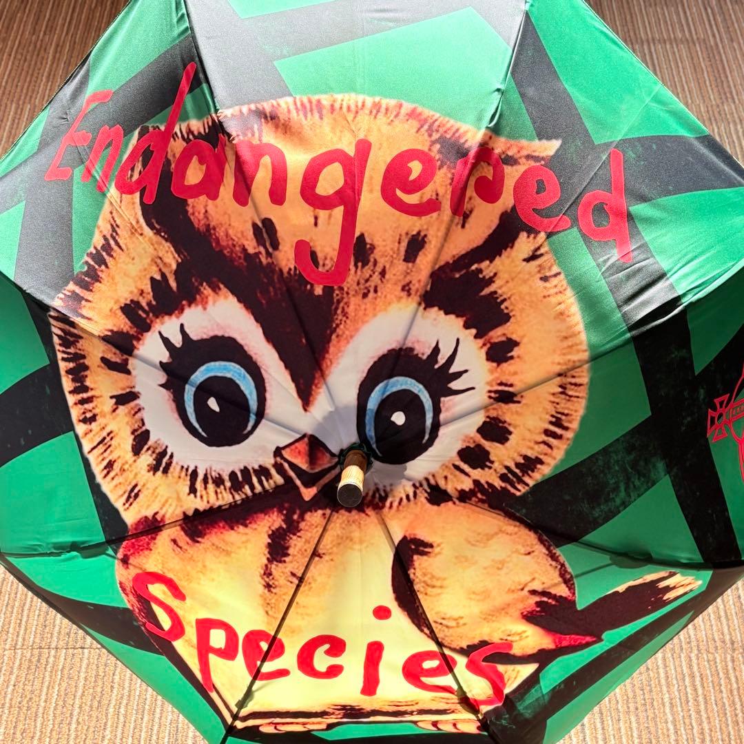 ヴィヴィアンウエストウッド フクロウプリント オーヴ OWLモチ－フ傘