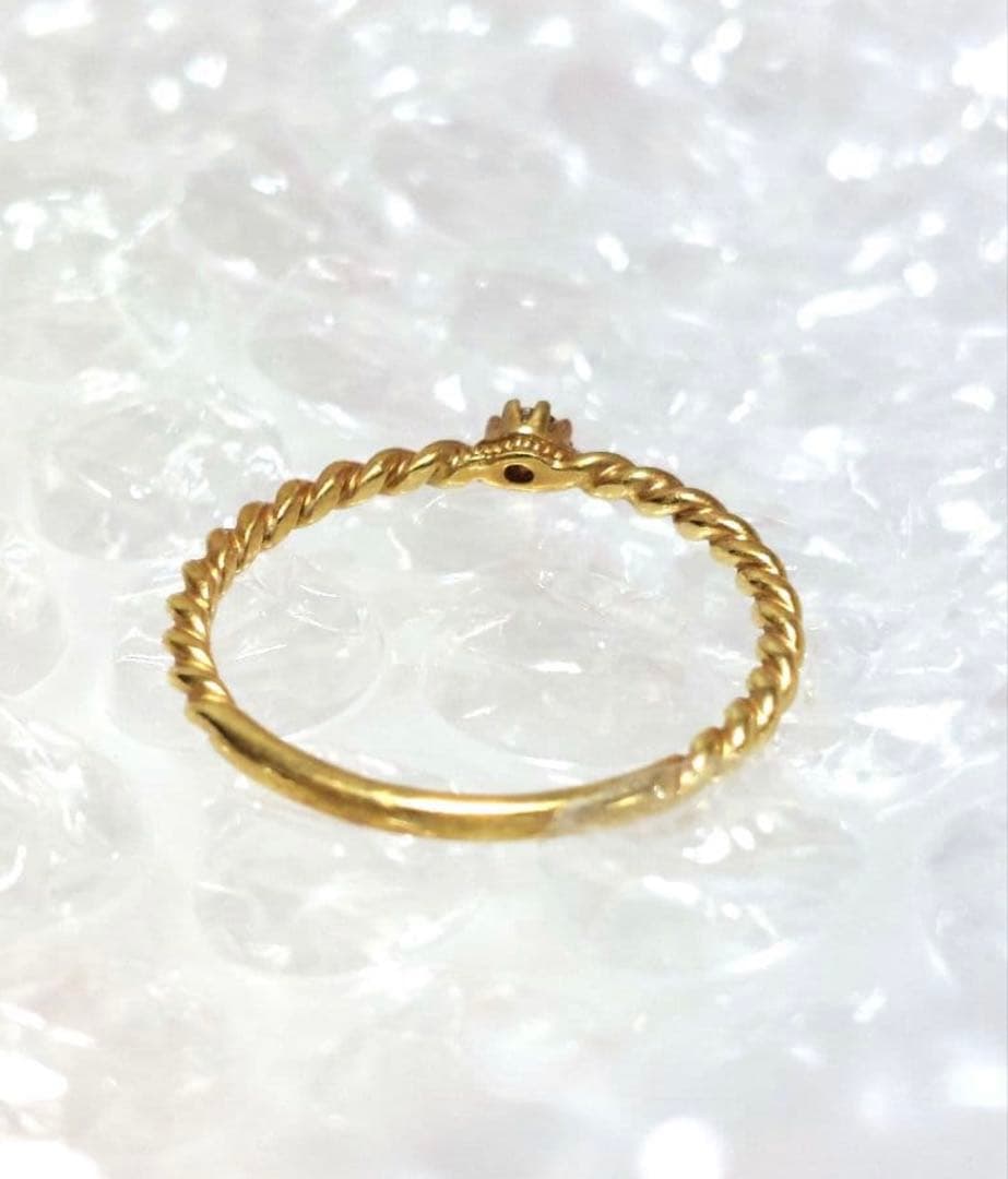 アヴァロンAvaron Almeia Ring K18 ダイヤモンド 15号