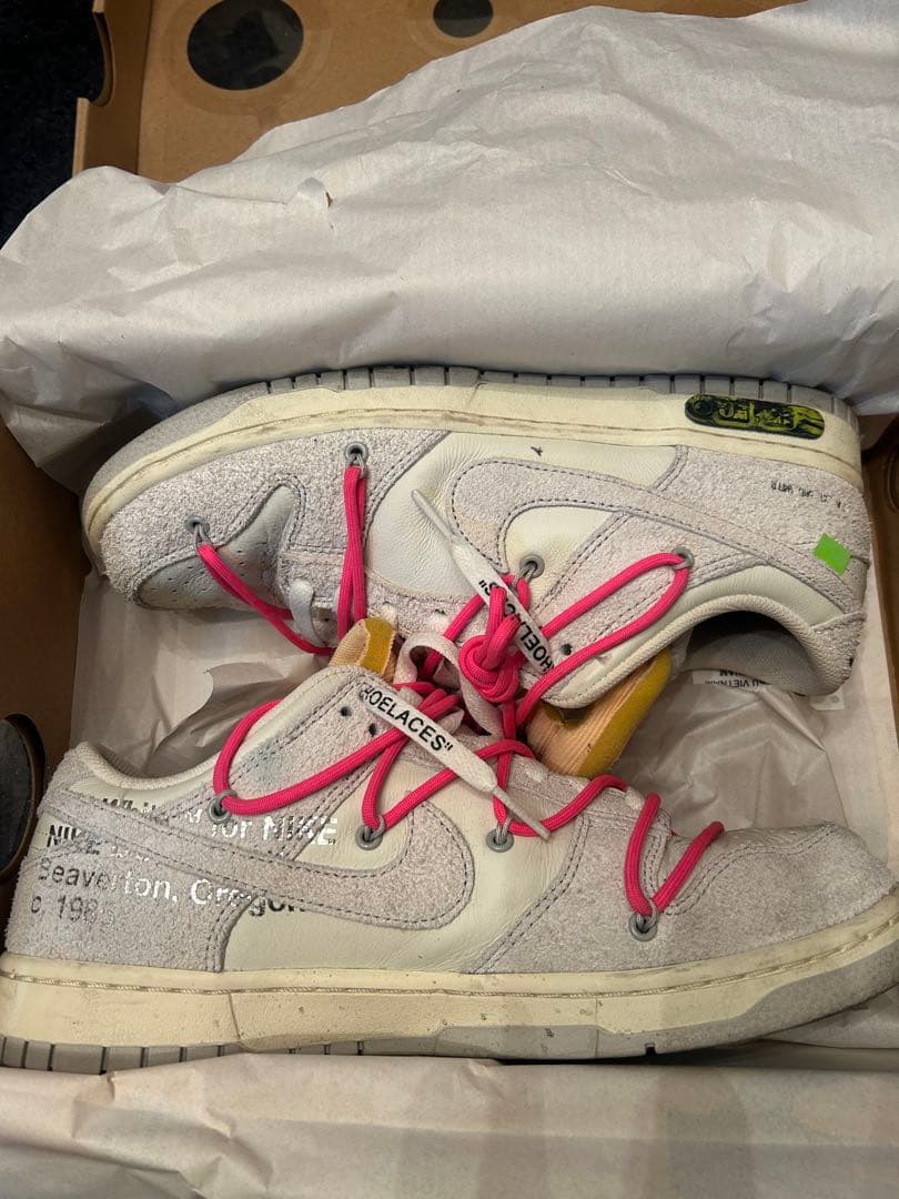 ぷ*け様 off-white×Nike Dunk Low THE 10 lot Buy Off-White x Nike Dunk Low 'Lot 10 of 50' - DM1602 112 | GOAT