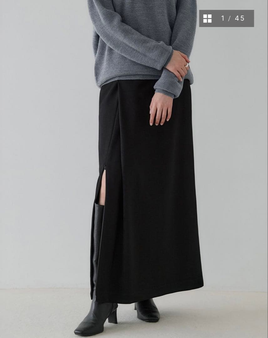 crewre 3way スリットIラインスカート クルーレ - メルカリ