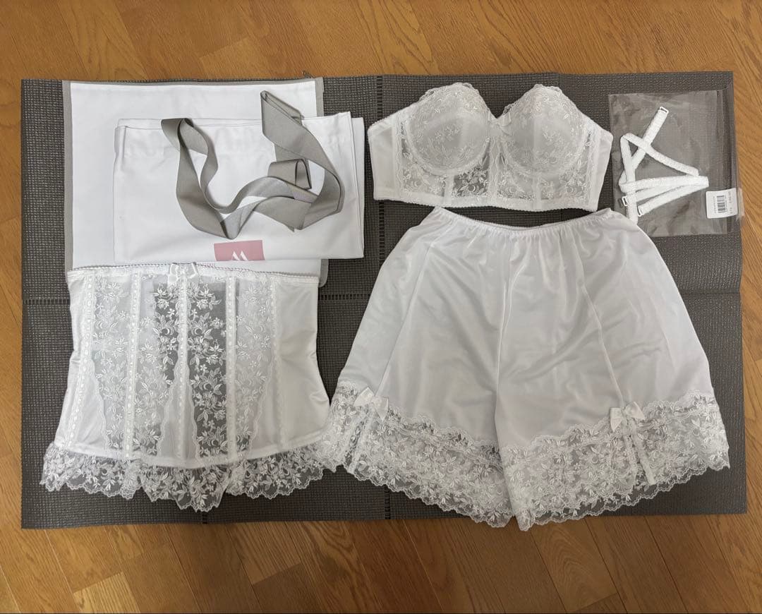 タカミブライダル ホワイトランジェリー Fセット/ブライダルインナー
