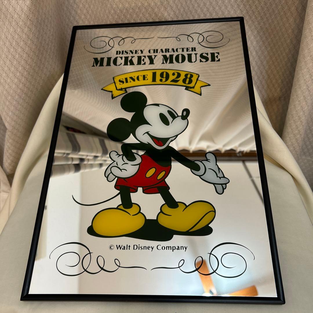 ◉本日限定◉ディズニー ミッキーマウス パブミラー 当時物 昭和レトロ