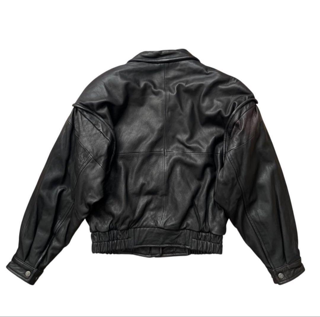 Robert Comstock 鹿革 短丈 レザー ボンバージャケット S - メルカリ