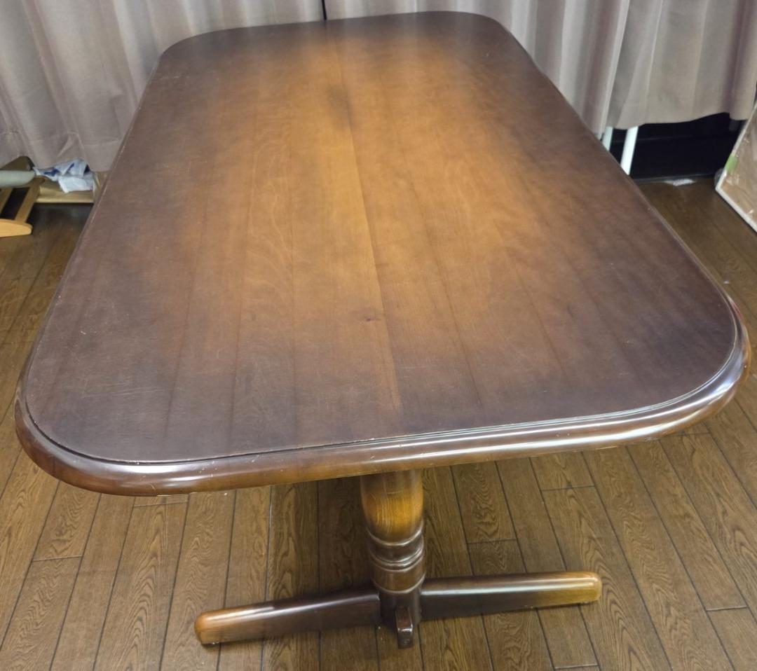 たのめる便〉飛騨産業 穂高 ダイニングテーブル SC-314WP 現状渡し