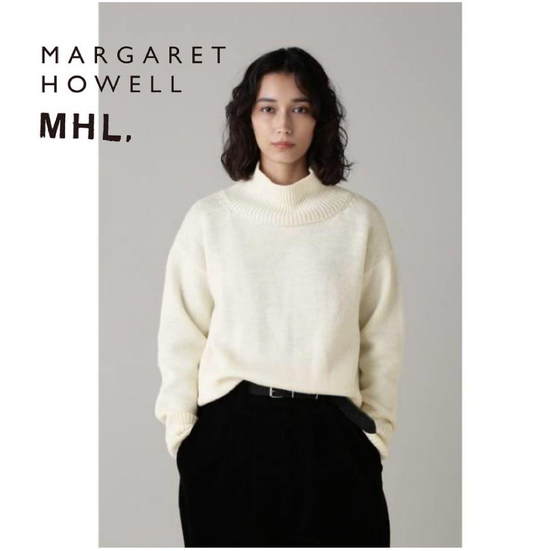 新品未使用】 マーガレットハウエル MHL. 近年モデル ニット プル