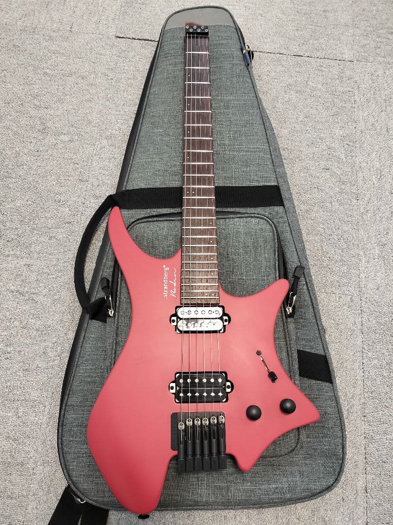 strandberg boden essential エレキギター レッド - メルカリ