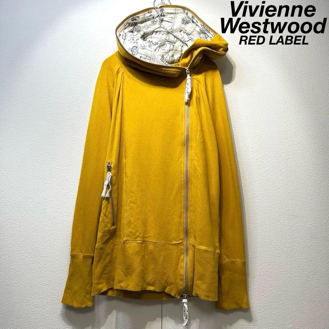 希少 ヴィヴィアンウエストウッド レッドレーベル 上質 変形 ジップ