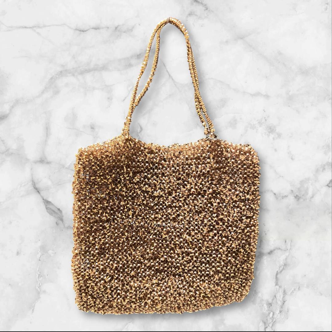 正規品 ANTEPRIMA アンテプリマ ワイヤーバッグ ゴールド トート