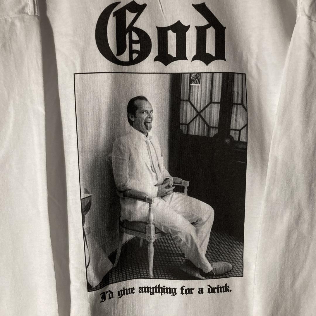 ジャック・ニコルソン　映画　ムービー　長袖　Tシャツ　5.6oz　一点物