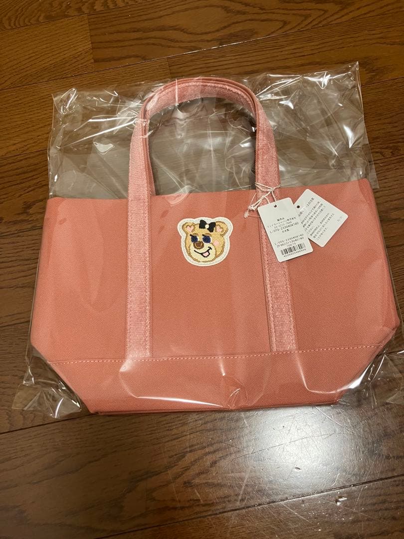 新品未使用】フェイラー オールドテディガール ワッペントートバッグ小