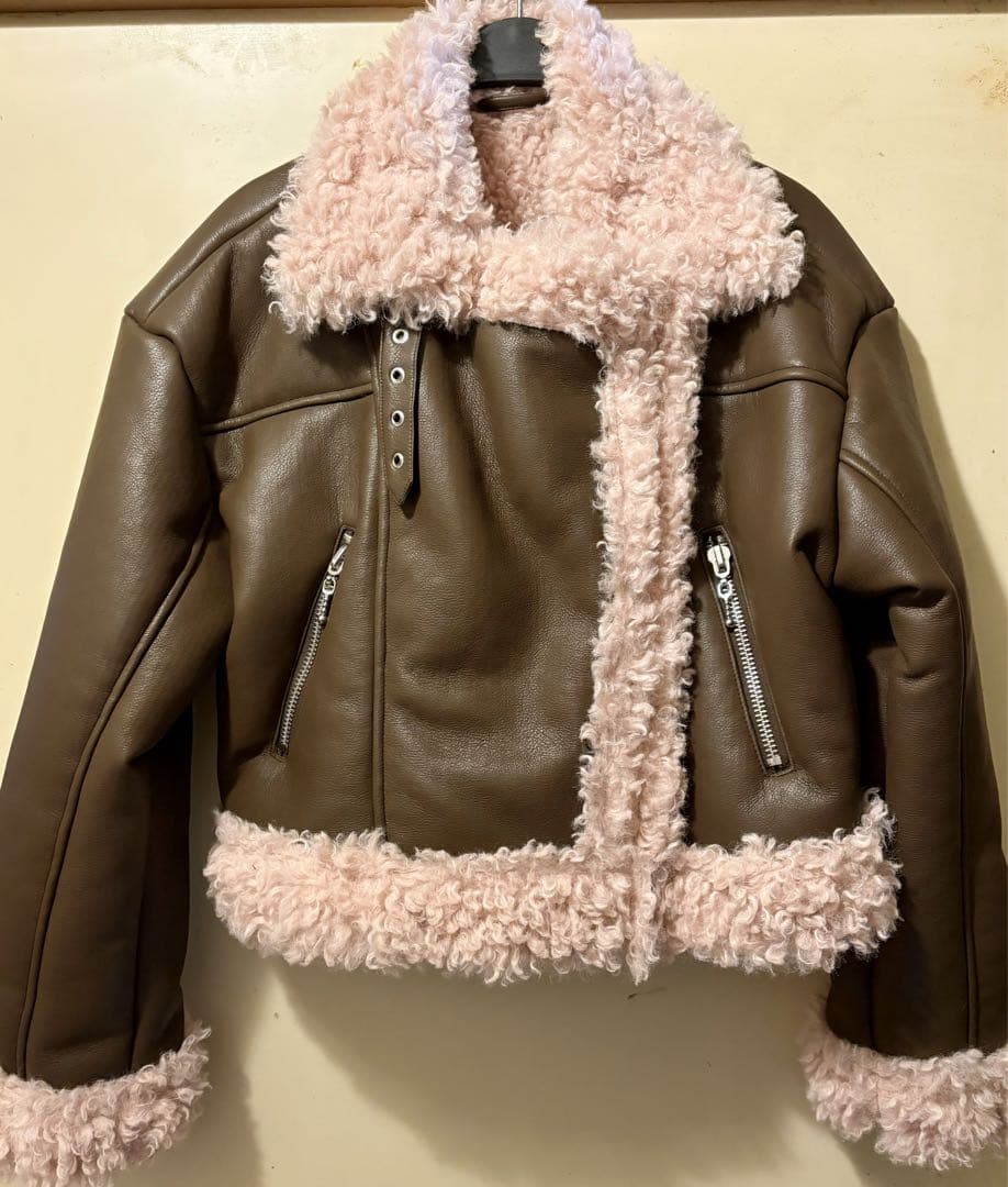 お正月限定価格⭐︎】jouetie フェイクムートンショートジャケット