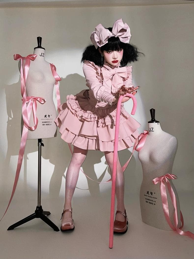 CATCOCOONクラシカルドール 長袖 セットアップ ピンク - メルカリ