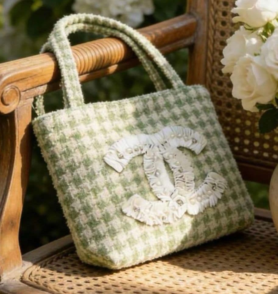 CHANEL ツイードバッグ シフォン パール VIPギフト ノベルティ - メルカリ