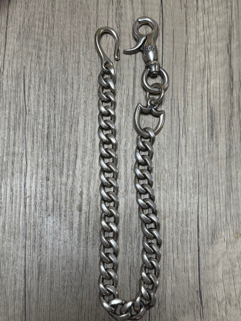 RUDE GALLERY チェーンウォレット 50cm シルバー RUDE GALLERY ルードギャラリー BLACK REVEL REBELS CHAIN MODIFIED 1
