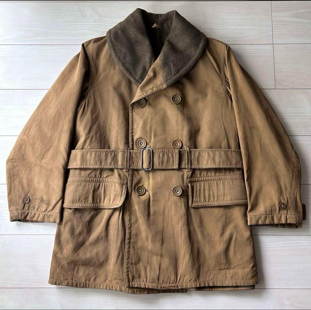 【希少】 40s イギリス軍　マッキノー　ジープコート　ブロードアロー 希少】 40s イギリス軍 マッキノー ジープコート ブロードアロー