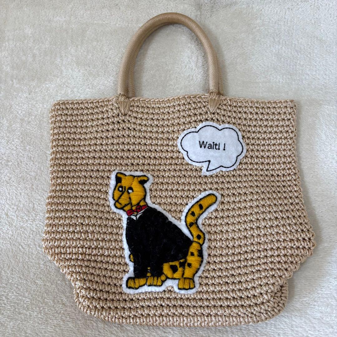 LUDLOW ラドロー コードバッグ 虎 トラ タイガー ベージュ