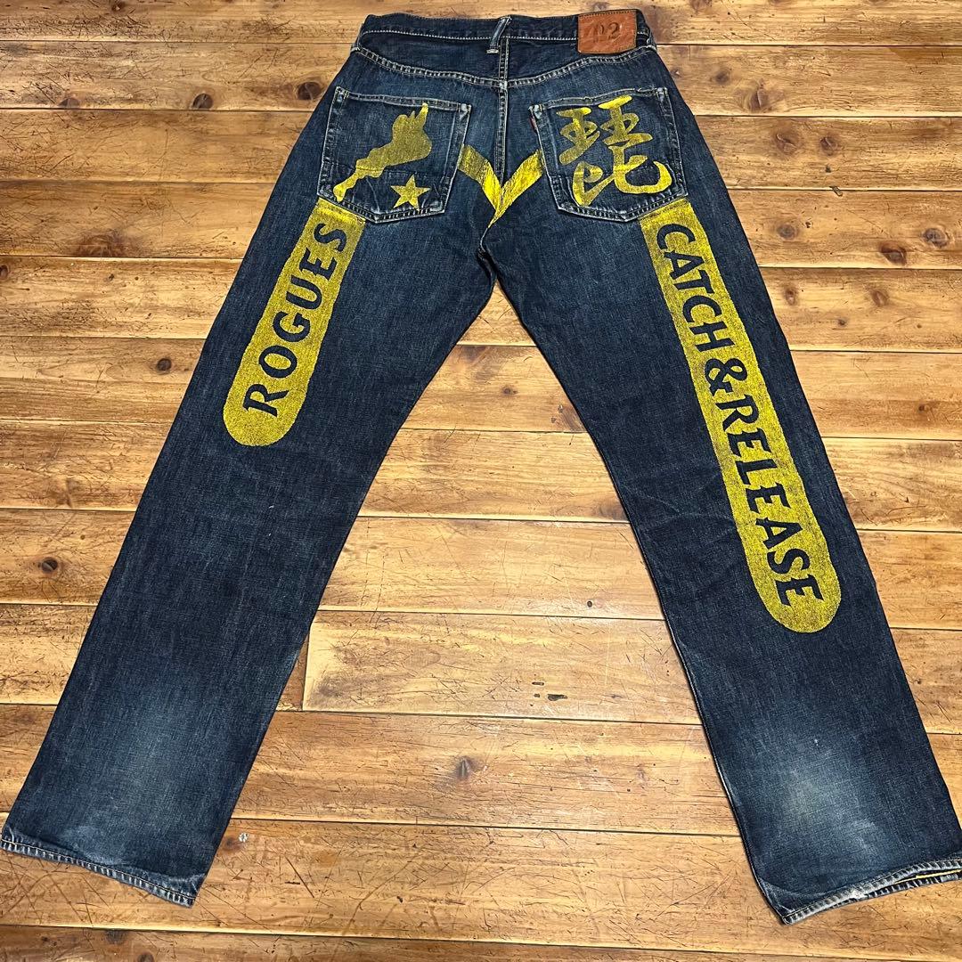 EVISU エヴィス 大黒 琵琶湖 キャッチ&リリース デニム 32×35 - メルカリ