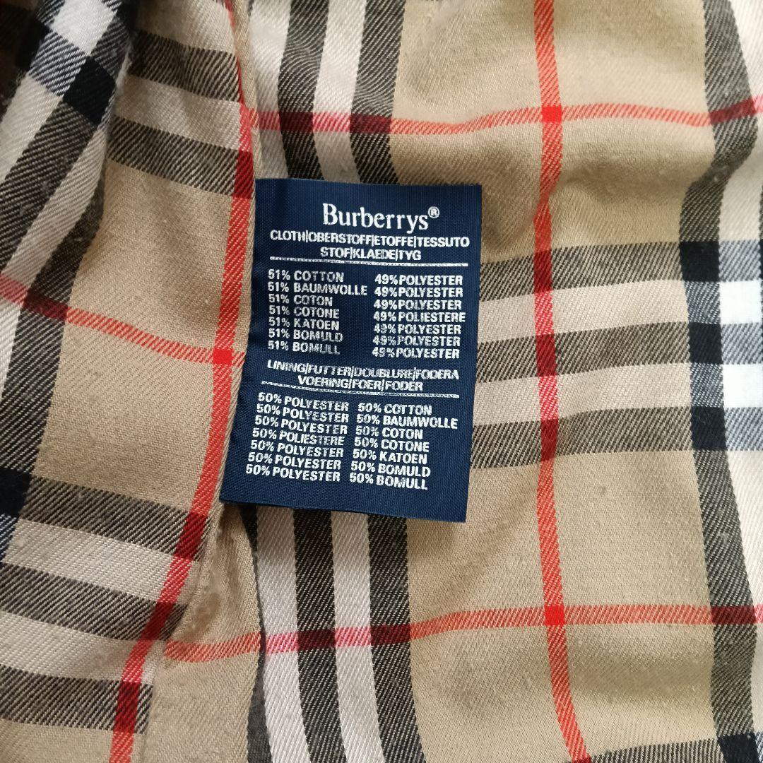 mame様専用英国製 バーバリー ステンカラーコート レディース ウール