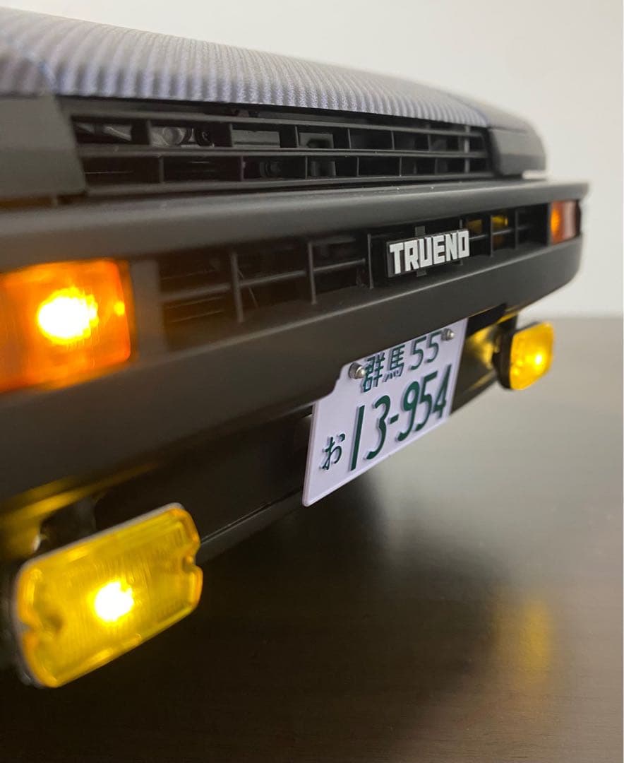 ディアゴスティーニ1/8 頭文字DのAE86ハチロクカスタム完成品 - メルカリ