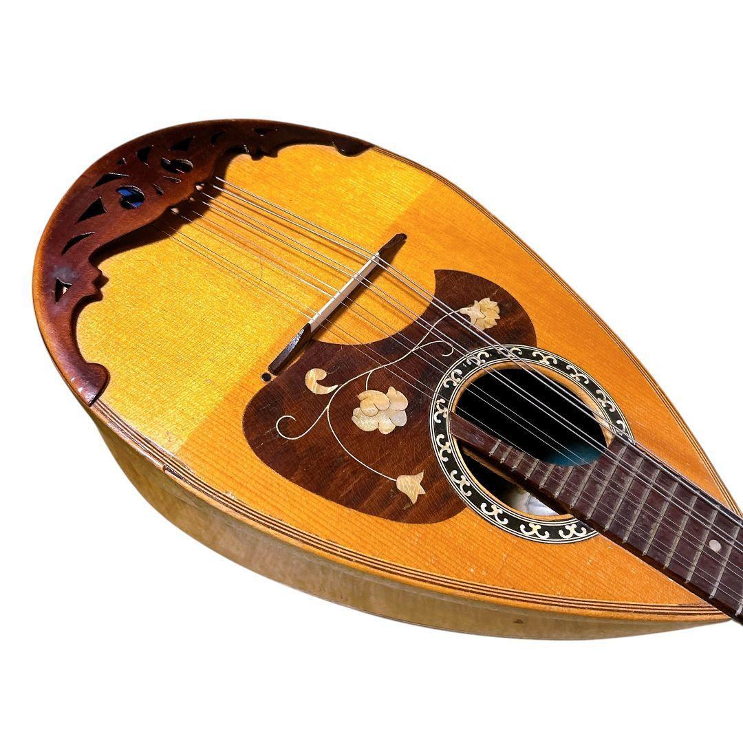 国島 マンドリン No.105 1961年製 【国産職人製・温かみある音色