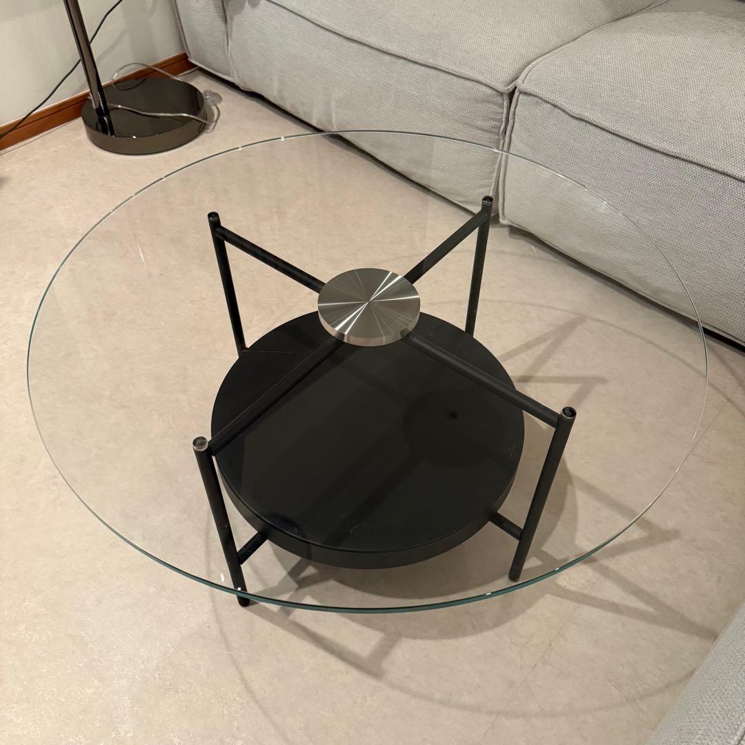 処分前格安品】boconcept ガラステーブル - メルカリ