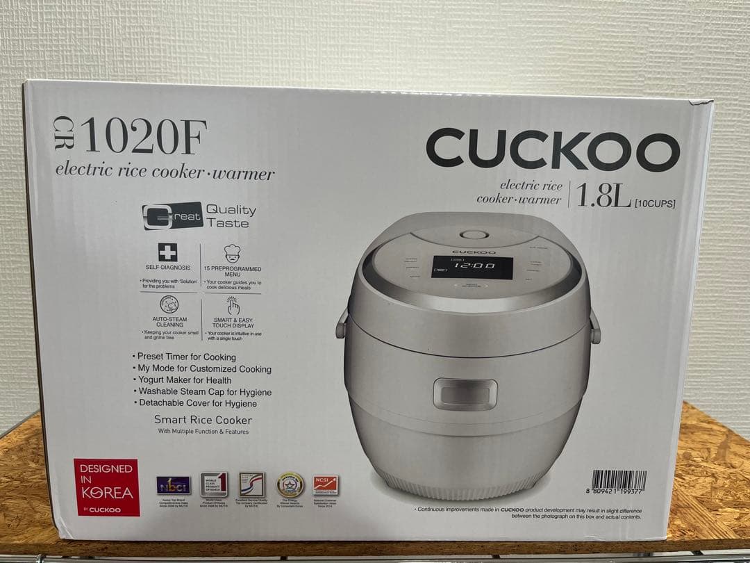 CUCKOO スマート炊飯器 1020F 1.8L