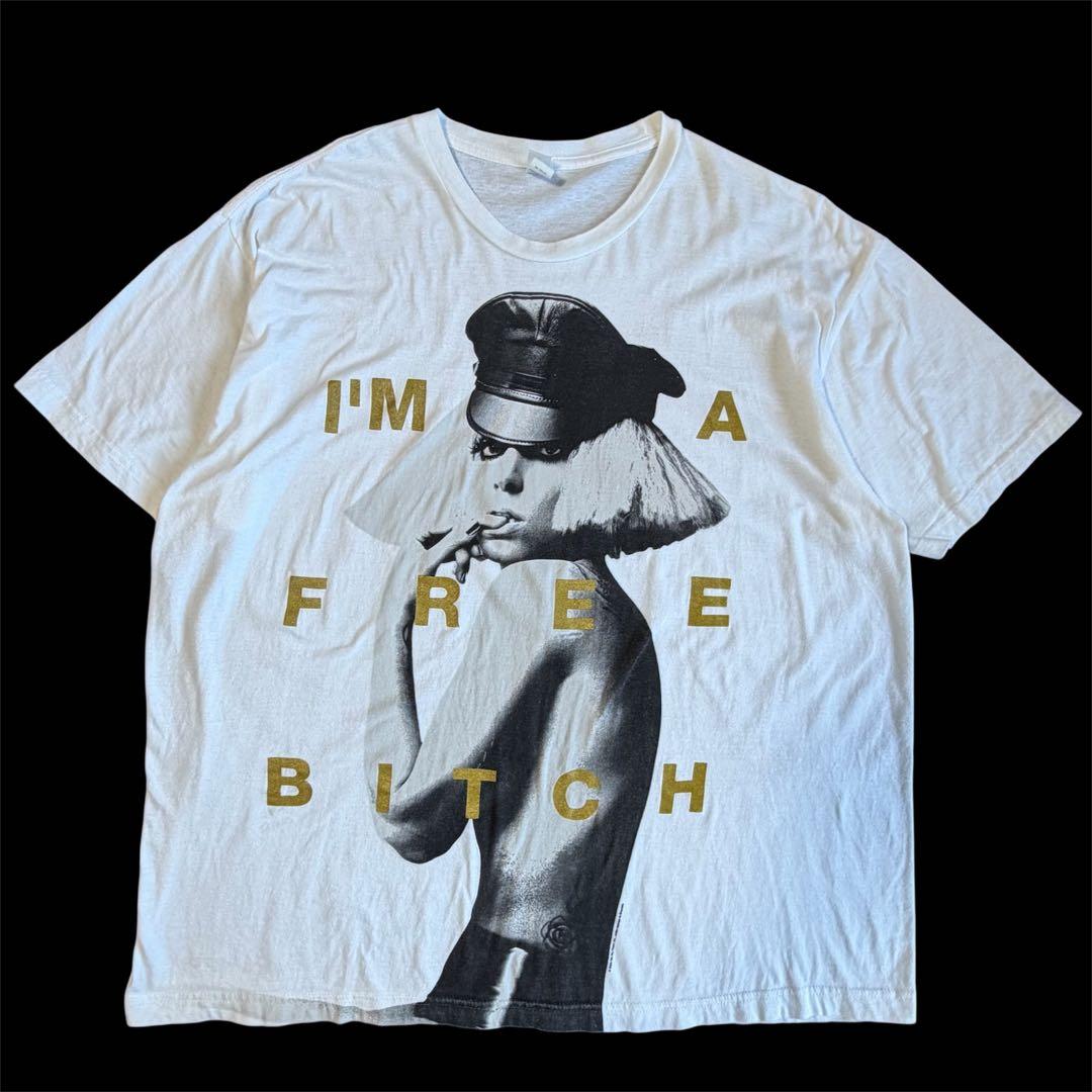 インパクト大】Lady Gaga レディーガガ tシャツ ©️2009 - メルカリ