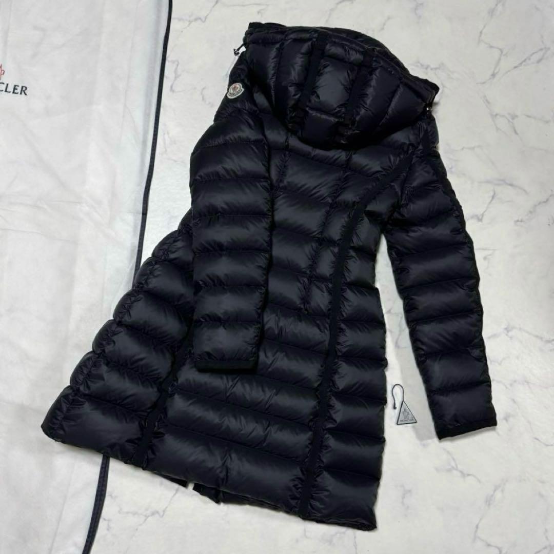 エルミンヌ HERMINE モンクレール ブラック ダウンジャケット - メルカリ