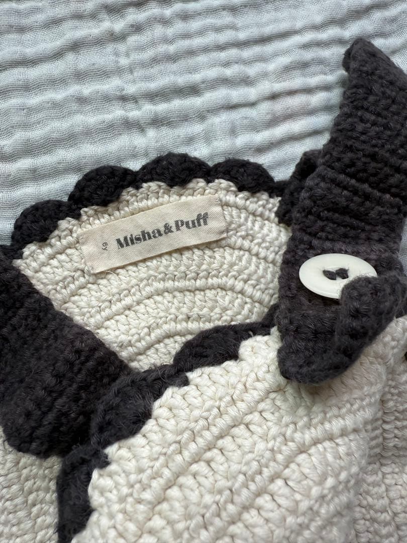 s*a様 Misha&Puff crescent pinafore 黒と白 スカ - メルカリ