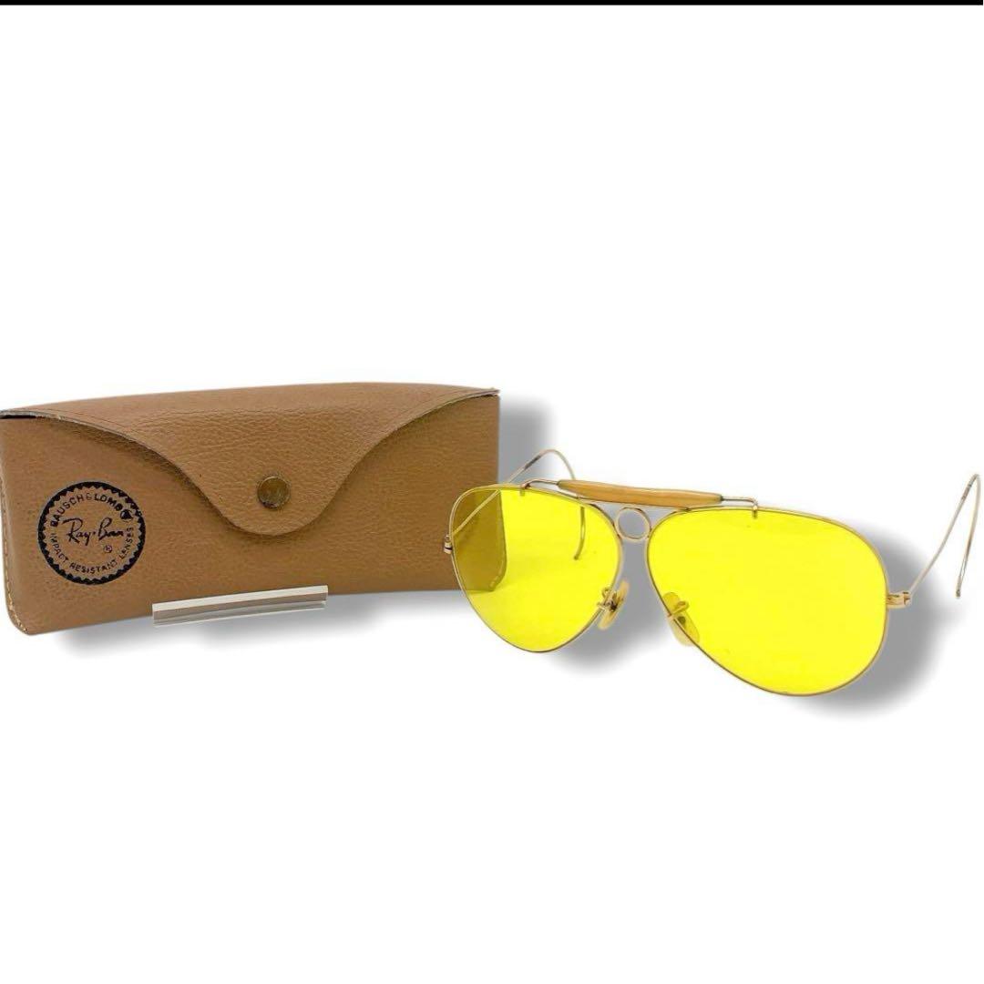 美品✨Ray-Ban レイバン カリクローム シューター イエロー