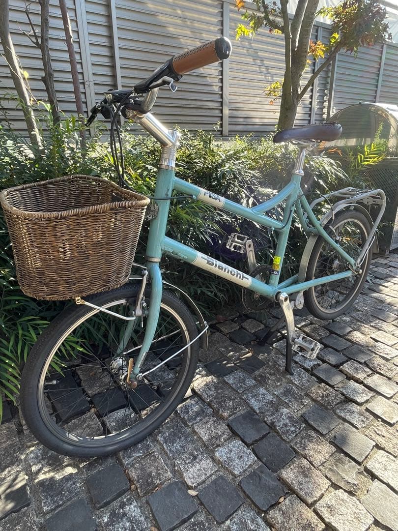 ビアンキ ピサファミリー ミニベロ Bianchi（ビアンキ） ○ 美品 ピサファミリー PISA FAMILY 2016年