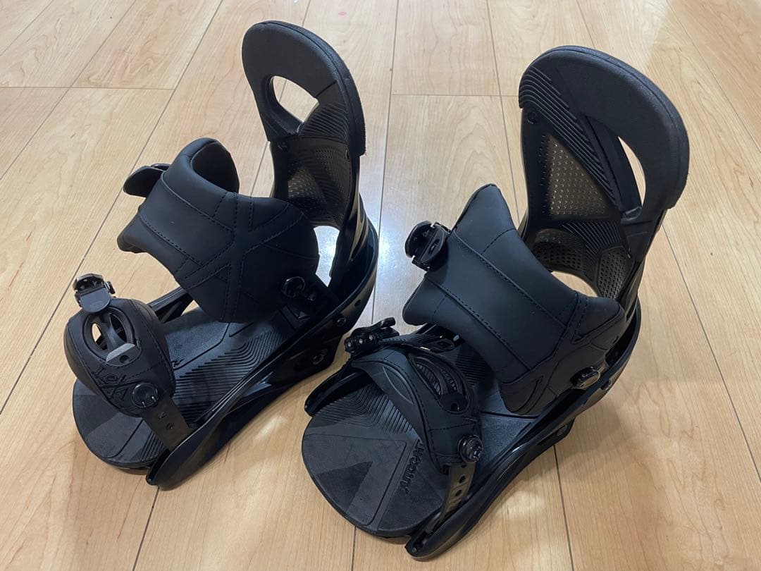 【BURTON】 Cartel Re:Flex Lサイズ Burton Men's Cartel Re:Flex Snowboard Bindings - Black, L