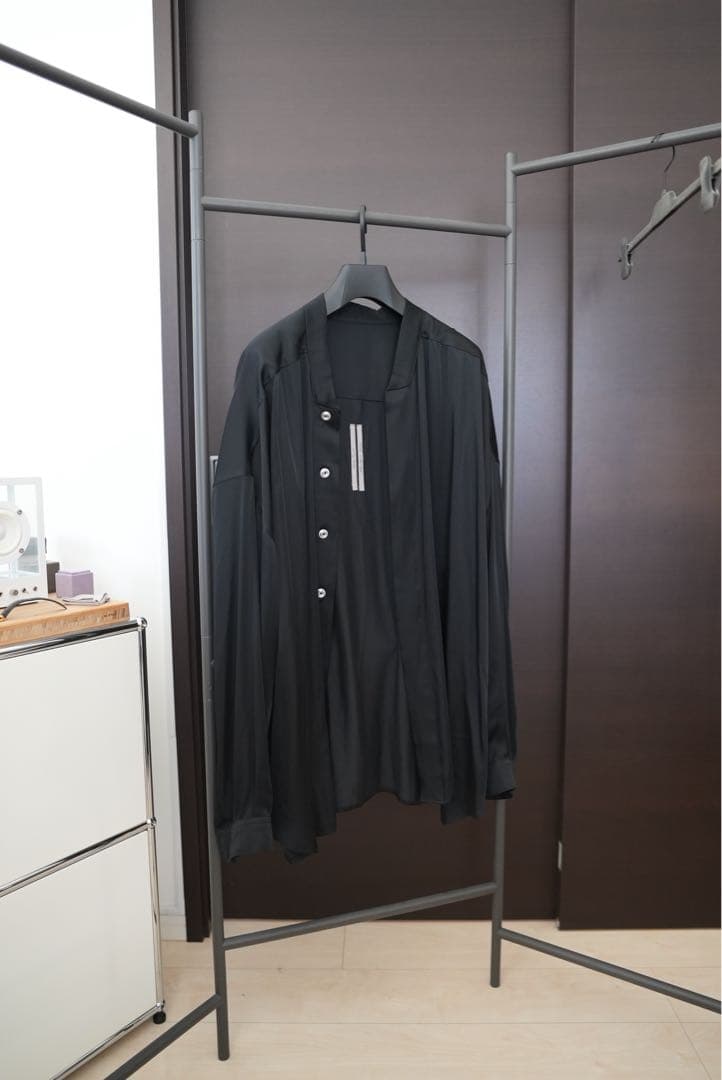 Rick Owens 25SS OVERSIZED FAUN SHIRT 黒 - メルカリ