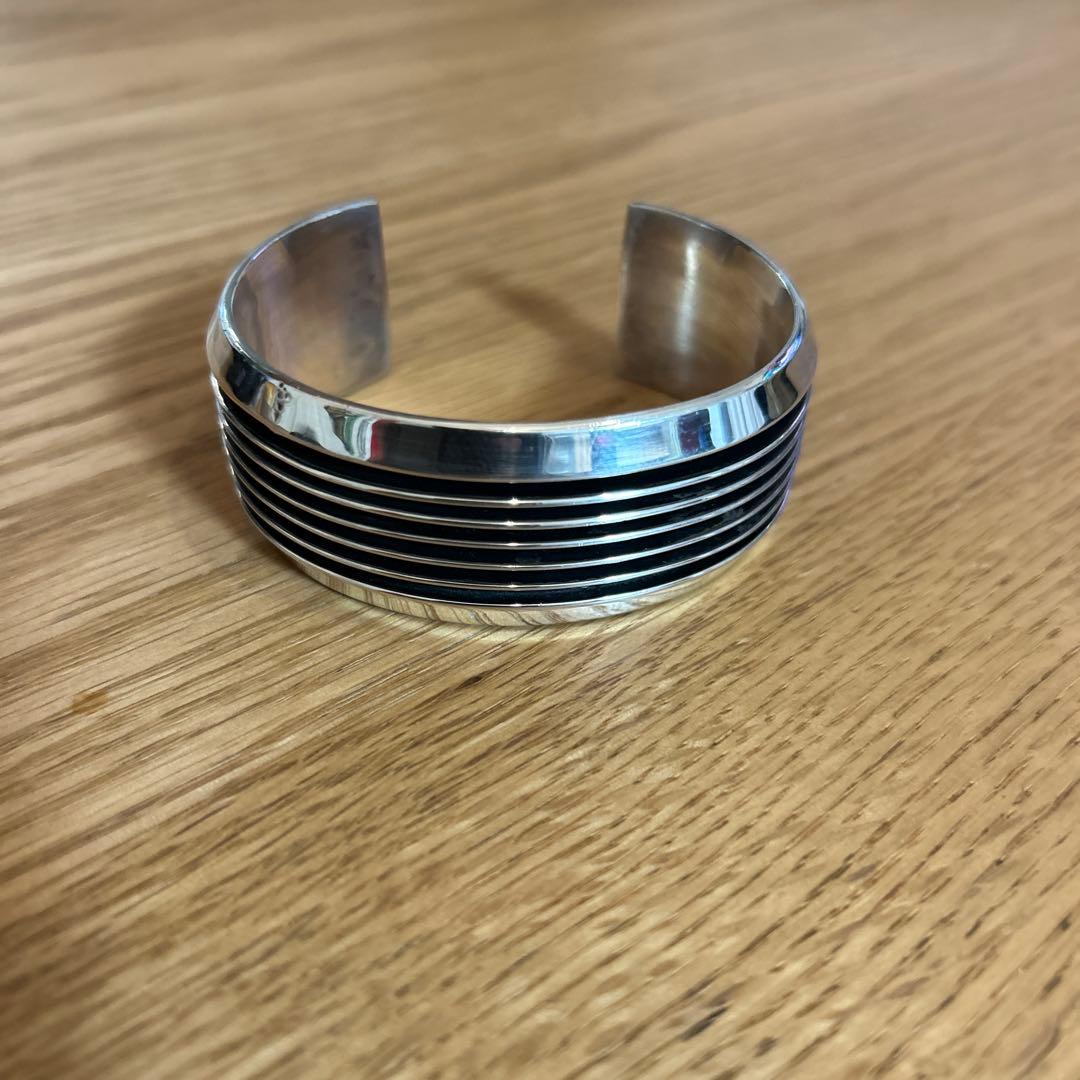 トムホーク バングル 6ライン インディアンジュエリー TOM HAWK トムホーク 6ラインバングル シルバー インディアン