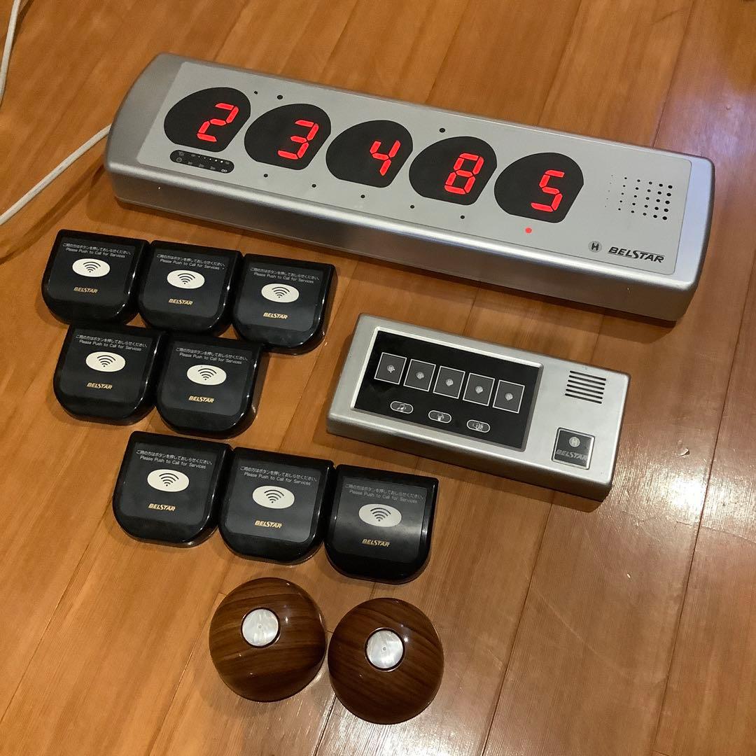 ベルスター　呼び出しボタン　本体＋ボタン 飲食店向けワイヤレスコール『ベルスター』｜テンポス情報館｜飲食店