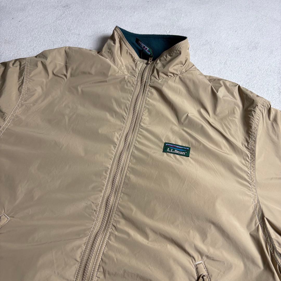 美品　L.L.Bean ラベルマイクロフリースラインジャケット
