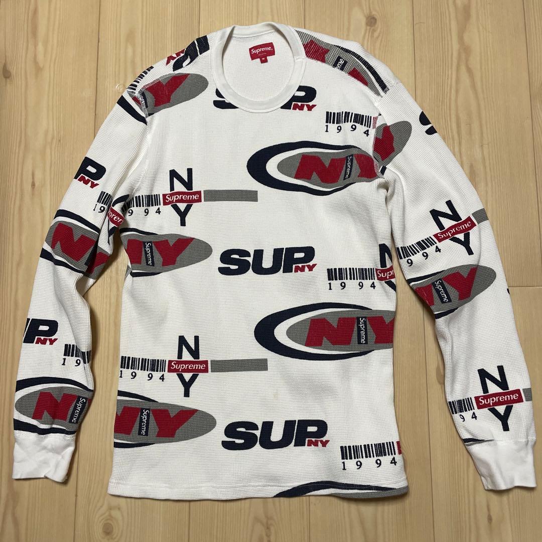 supreme NY waffle thermal ワッフル サーマル 18AW Supreme - 良品 18AW Supreme シュプリーム NY Waffle Thermal