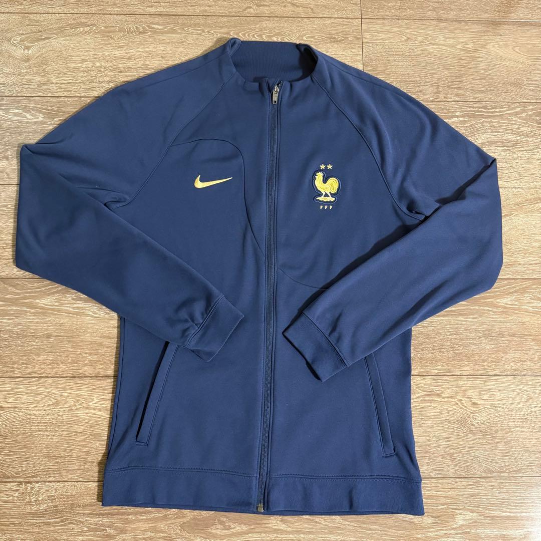 超美品 Nike フランス代表 2022W杯 選手着用 アンセムジャケット M