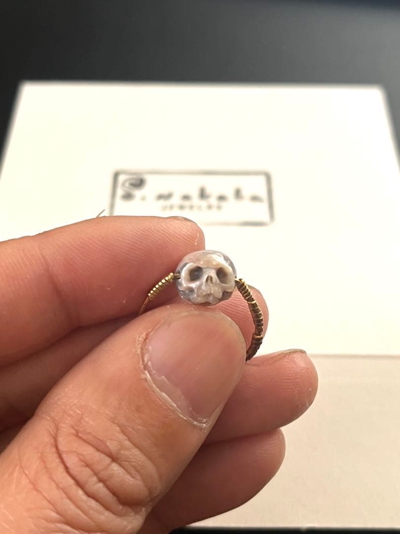 【レア】Shinji Nakaba “VANITAS”スカル リング