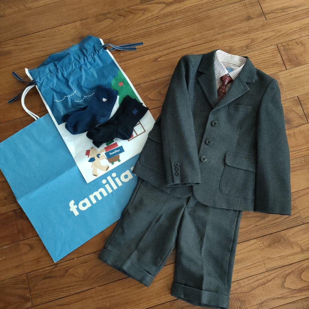familiar フォーマルスーツセット 110cm - メルカリ