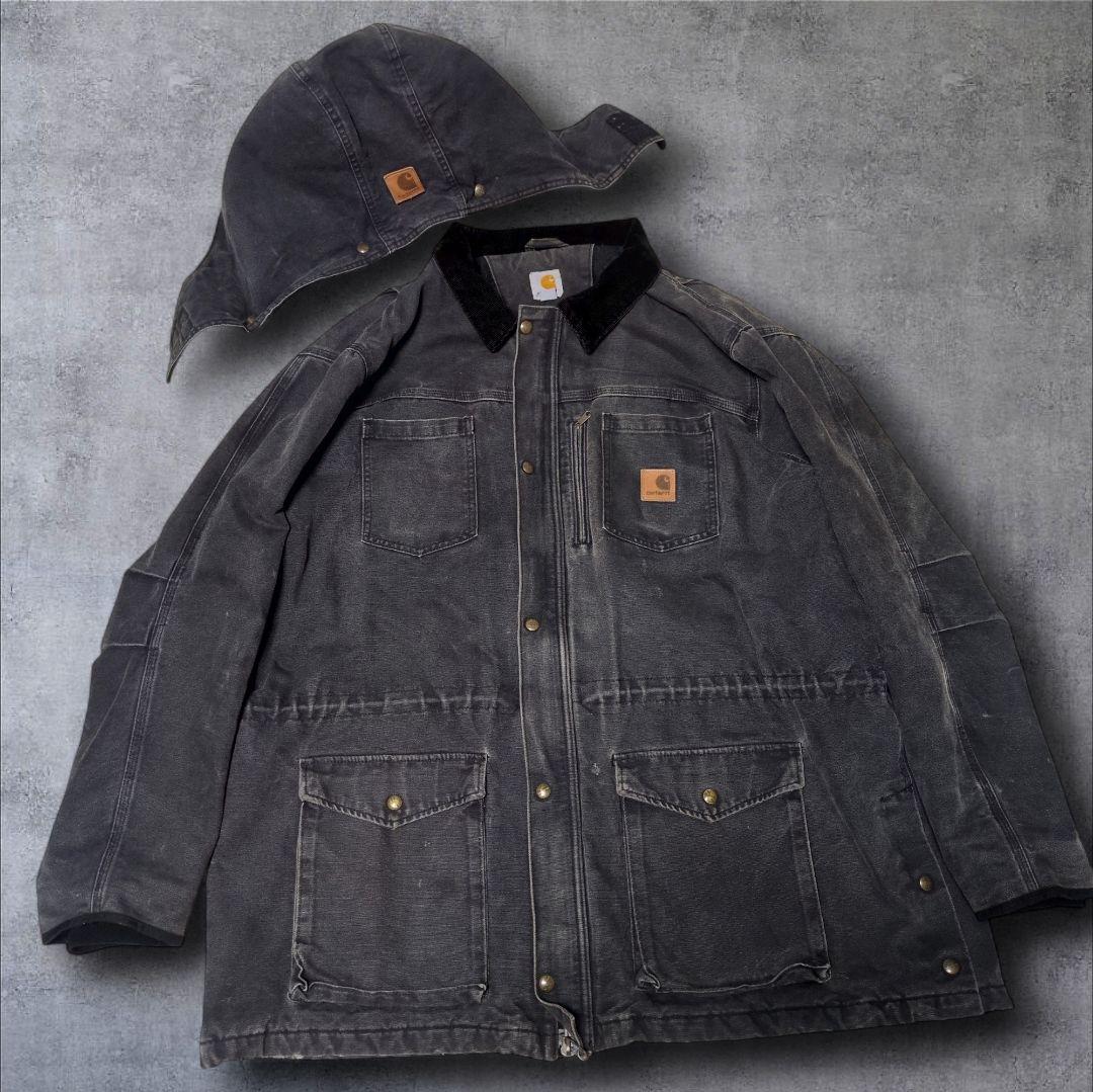 希少✨カーハート キャニオン コート ダック地 別売りフード付き✨ 3XL 希少✨カーハート キャニオン コート ダック地 別売りフード付き✨ 3XL