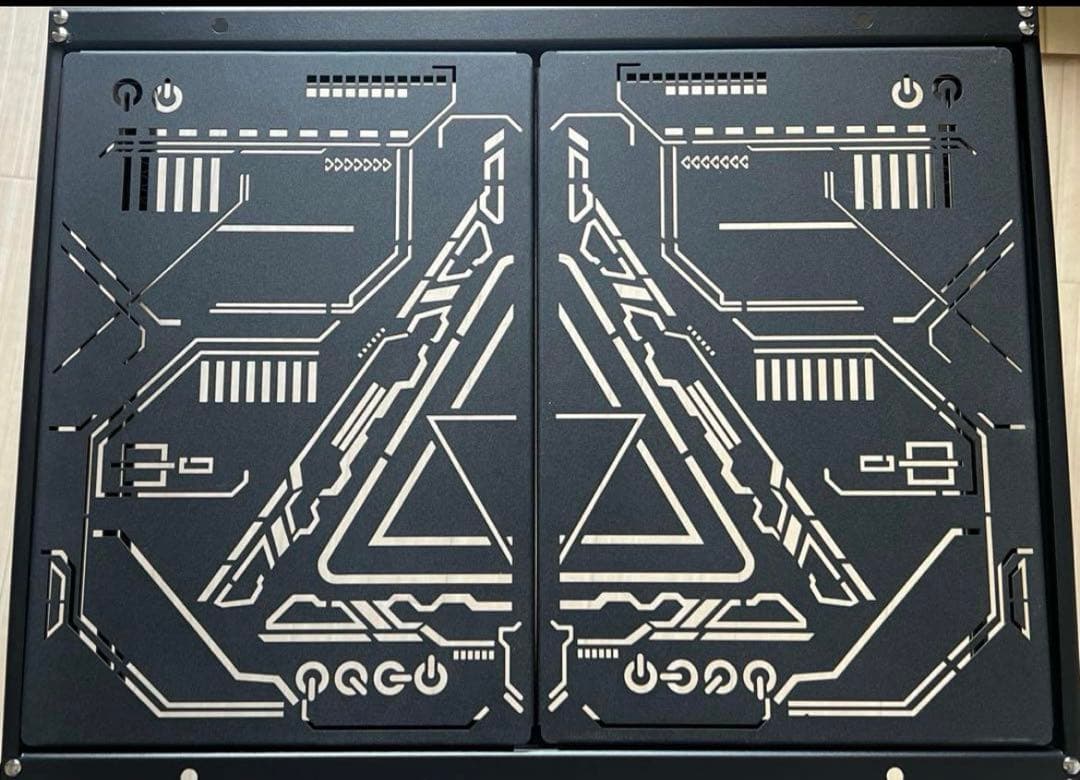 スノーピーク  Peak IGT 天板 ブラック 1ユニット 2枚セット IGT 天板 ワンユニット ブラックアイアン【 ヴィンテージリーフ