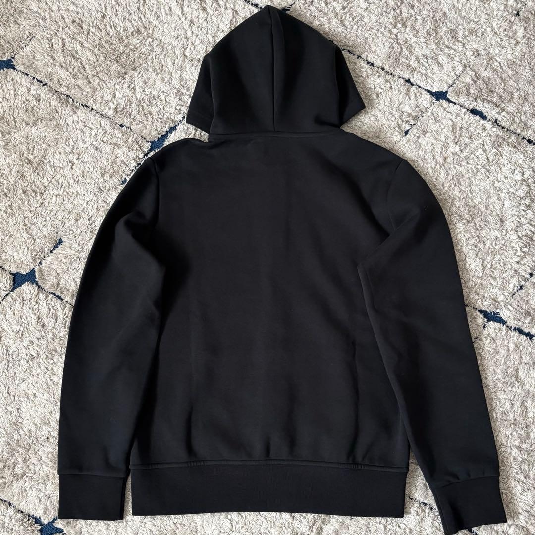 美品✨】ポロラルフローレン パーカー フード ジップ ポニー刺繍 黒