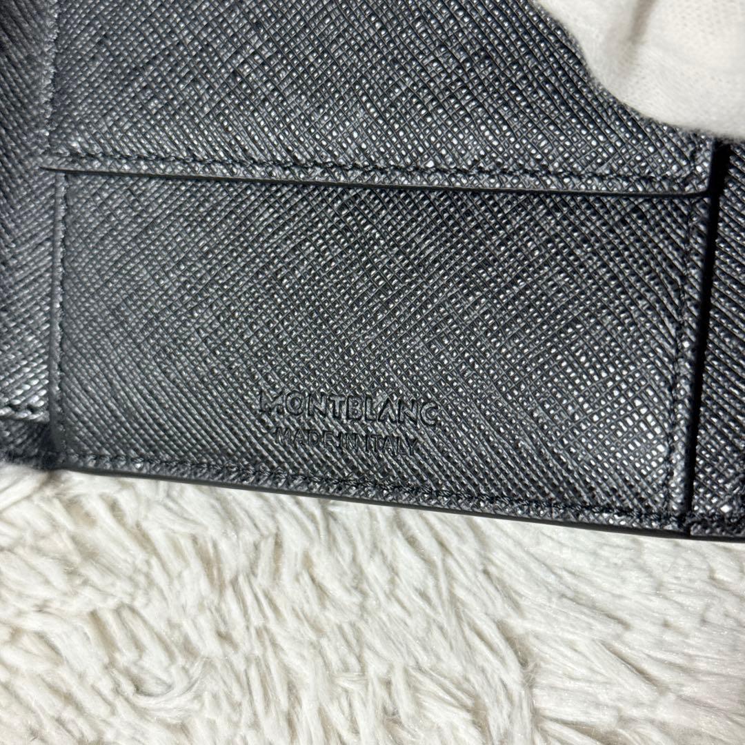 新品✨モンブラン サルトリアルコレクション レザー 二つ折り財布 BMW