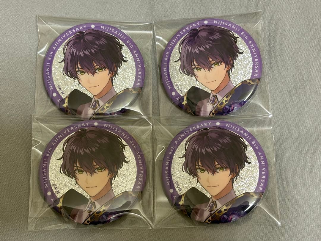 剣持刀也 にじさんじ 8周年 缶バッジ まとめ売り - メルカリ
