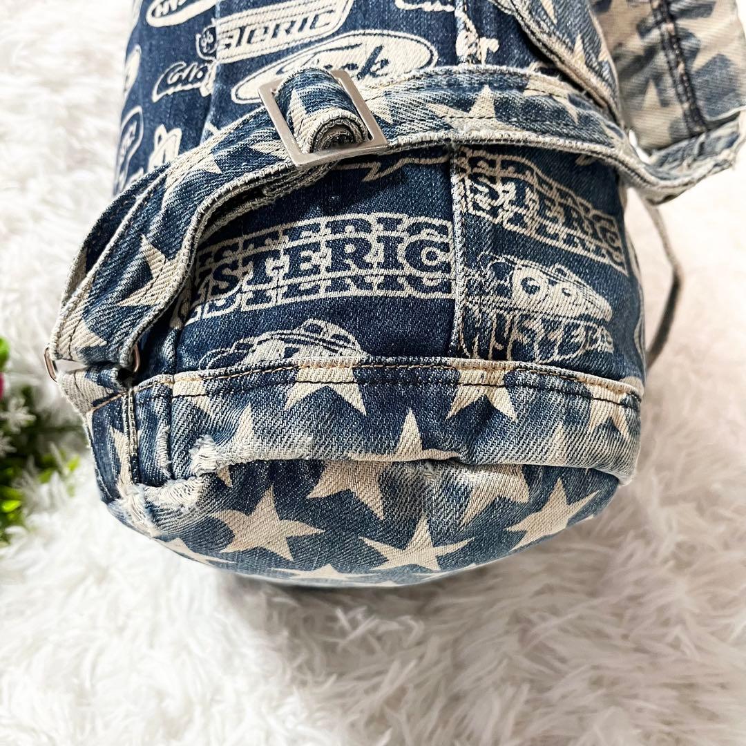 90年代 ヒステリックグラマー リュック 総柄 巾着 星 ロゴ オールド