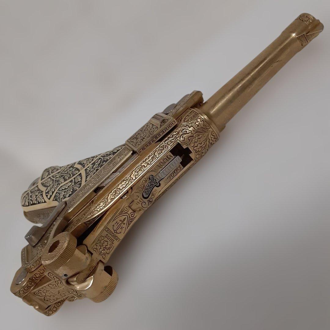 ACG ゴールド ルガー P08 ゲーリングルガー モデルガン 0201-013