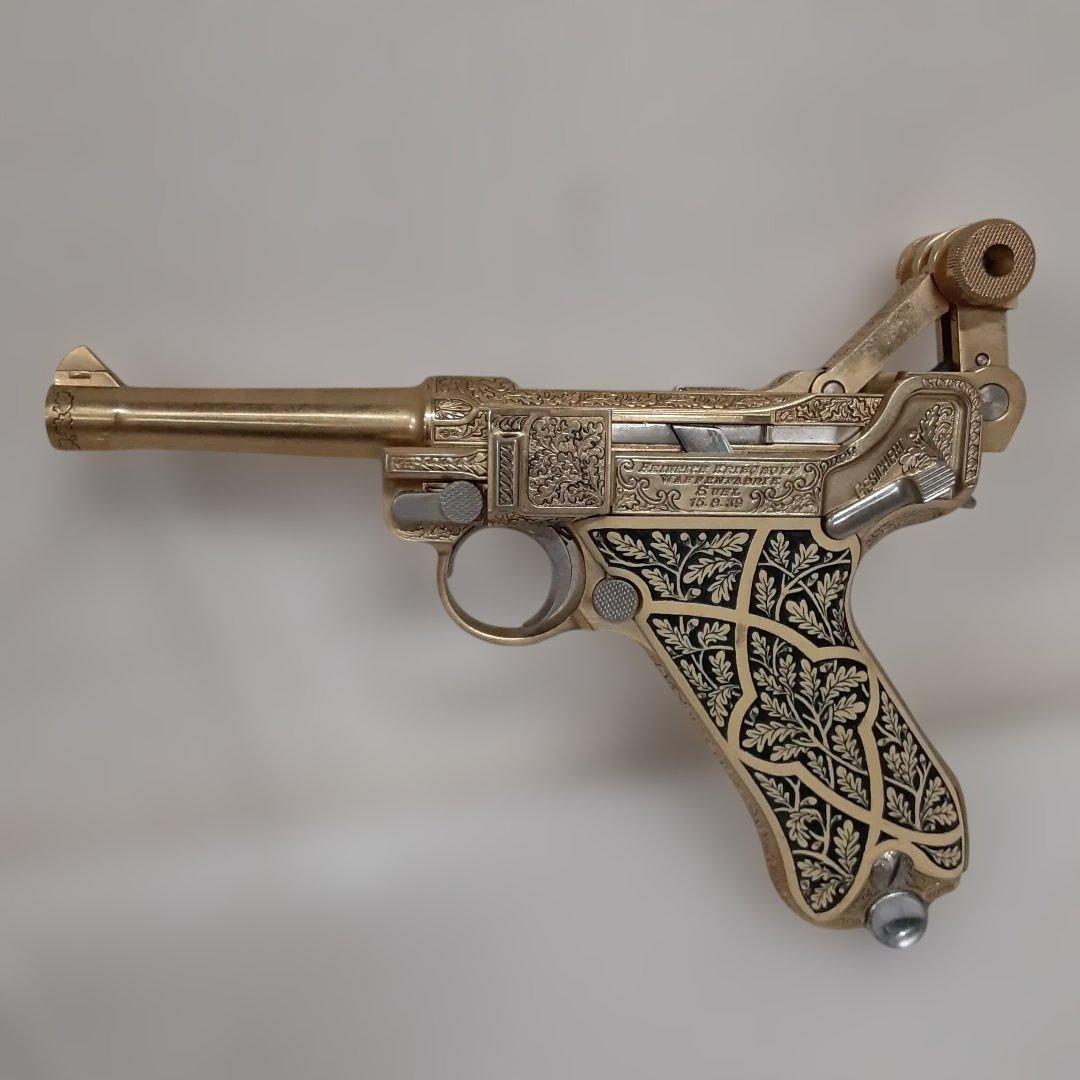 ACG ゴールド ルガー P08 ゲーリングルガー モデルガン 0201-013