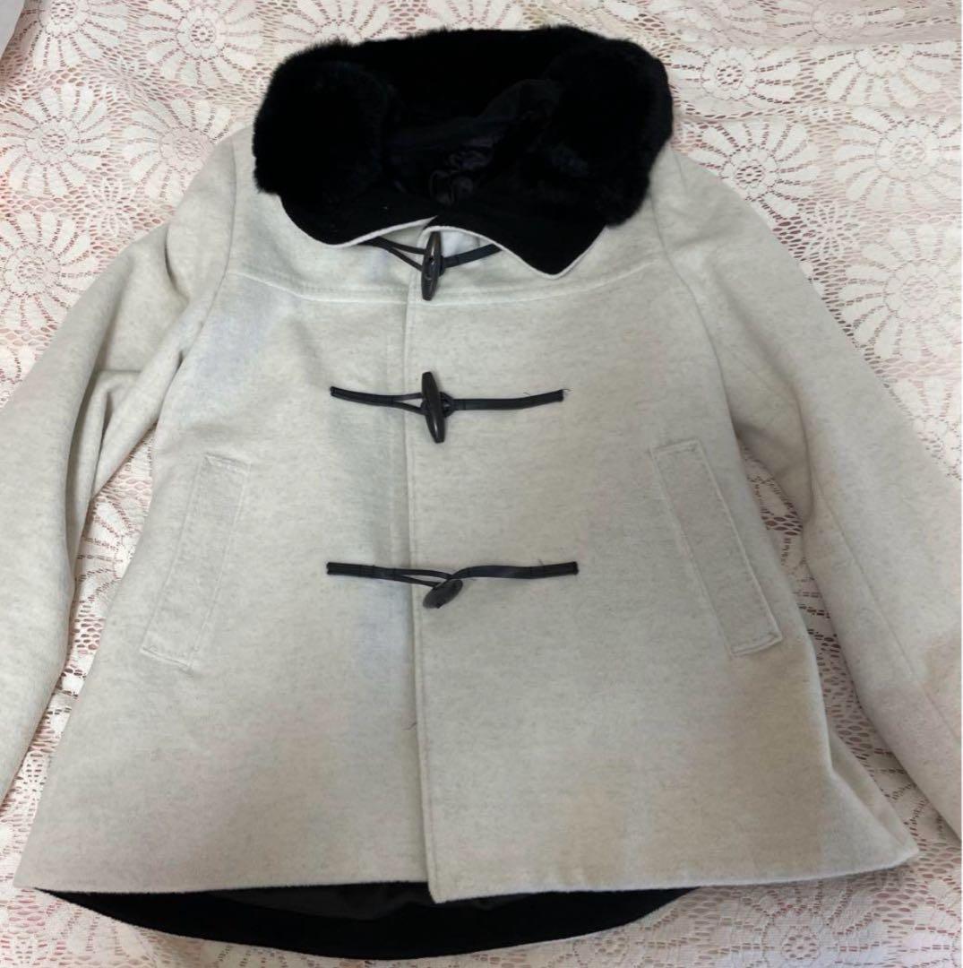 美品 K.T キヨコタカセ ダッフルコート 9号 K.T KIYOKO TAKASE（K.T キヨコ タカセ） コート アウター アンゴラ